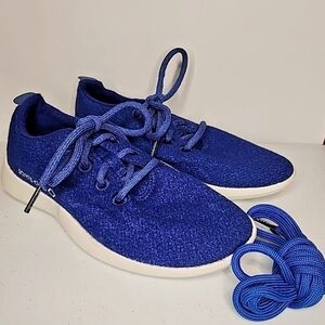 Allbirds Sam's Club Exclusive Wool Blue Shoes Limited Edition Women's SZ 7 Laces